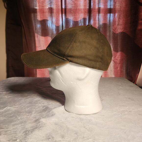 Paris Hat Cap Strap Back B.Ovet One Size France Adjustable Adult Canvas Green - Picture 2 of 5